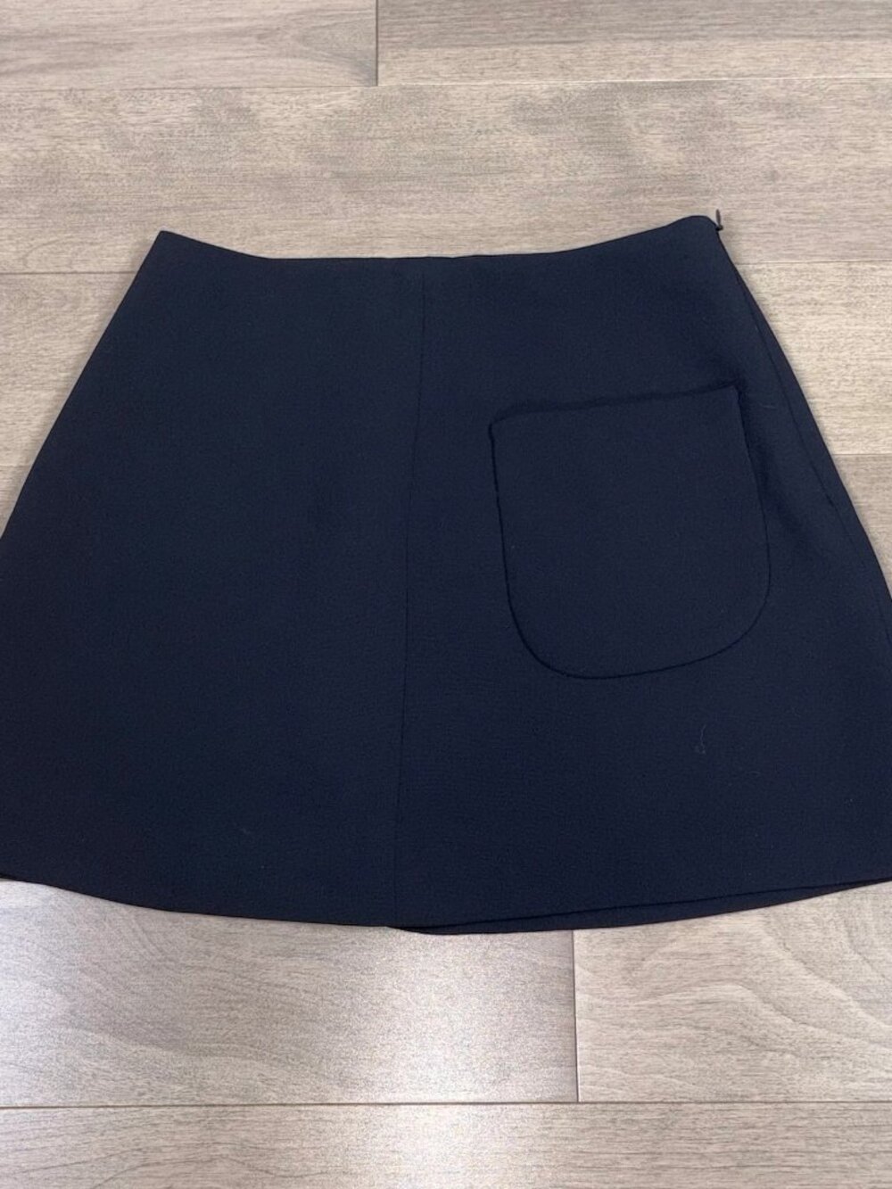 ARITZIA WILFRED women's black mini skirt size 00